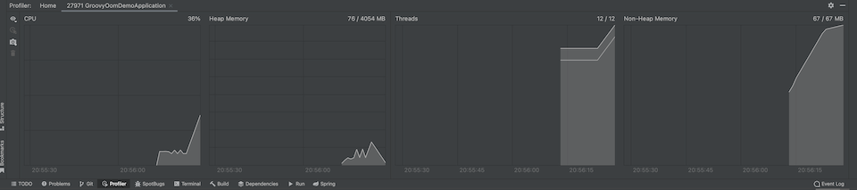 groovy 2.4.7 crashed